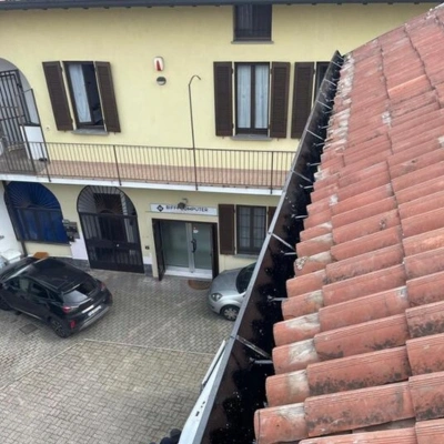 Dopo - Coppi riallineati e fissati